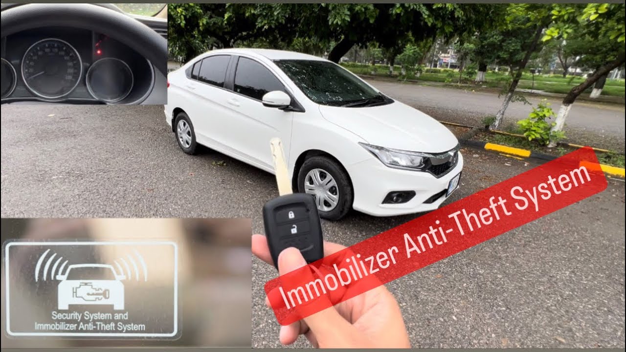 How New Honda City 2022 Immobilizer Anti Theft System Works