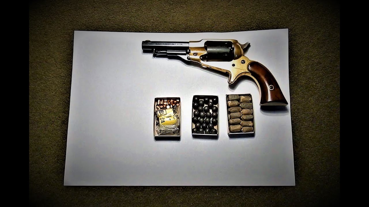 Remington Pocket .31 - najmniejszy zestaw na strzelnicę?