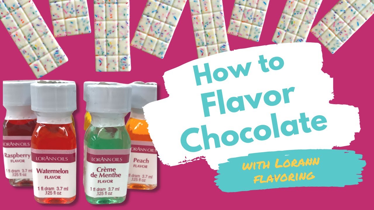 How to flavor chocolate with Lorann Flavoring