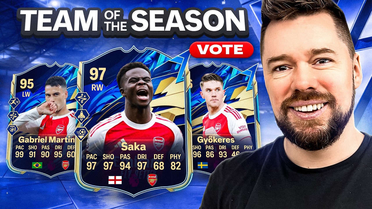 My PREMIER LEAGUE TOTS Vote! 👀