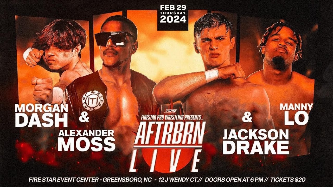 Morgan Dash and Alexander Moss VS Jackson Drake and Manny Lo FSPW AFTR BRN