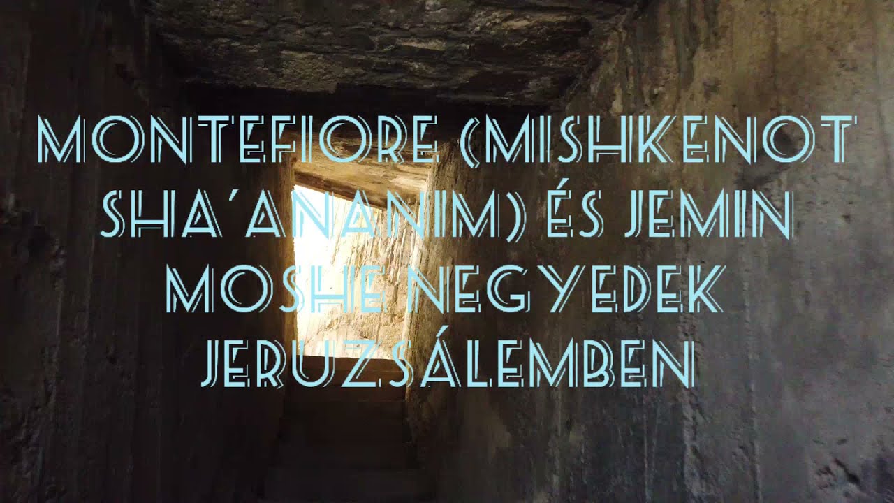 Jeruzsálem Montefiore és Jemin Moshe negyedei Szalai Viktor idegenvezetővel