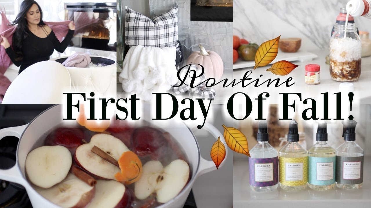 First Day Of Fall Routine! 🍁 #iHeartFall Ep 13 - MissLizHeart