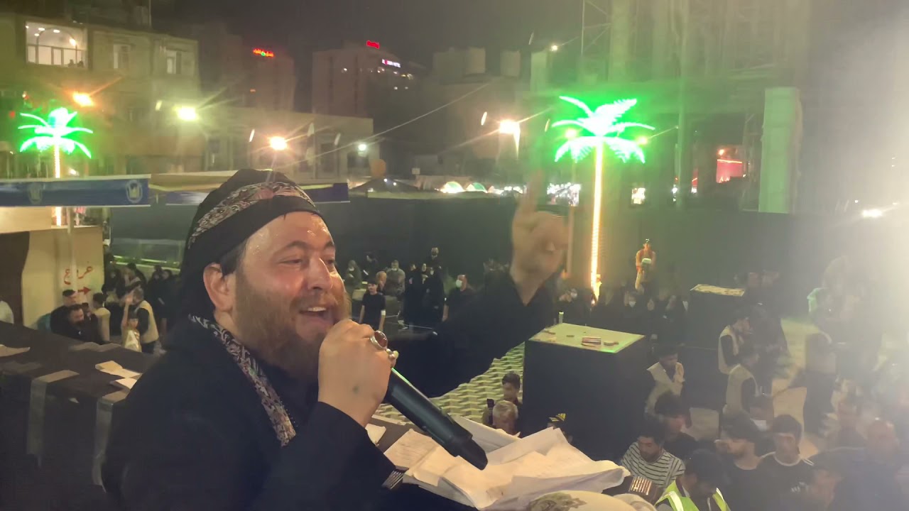 دخوليه راهبه لموكب خدام الحسين بصوت وليد الديواني مابين الحرمين يوم ١٦ من صفراسمع وبجي
