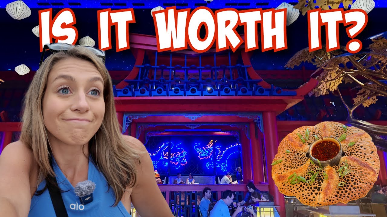 ОБЗОР ресторана Blue Dragon в Epic Universe Orlando!
