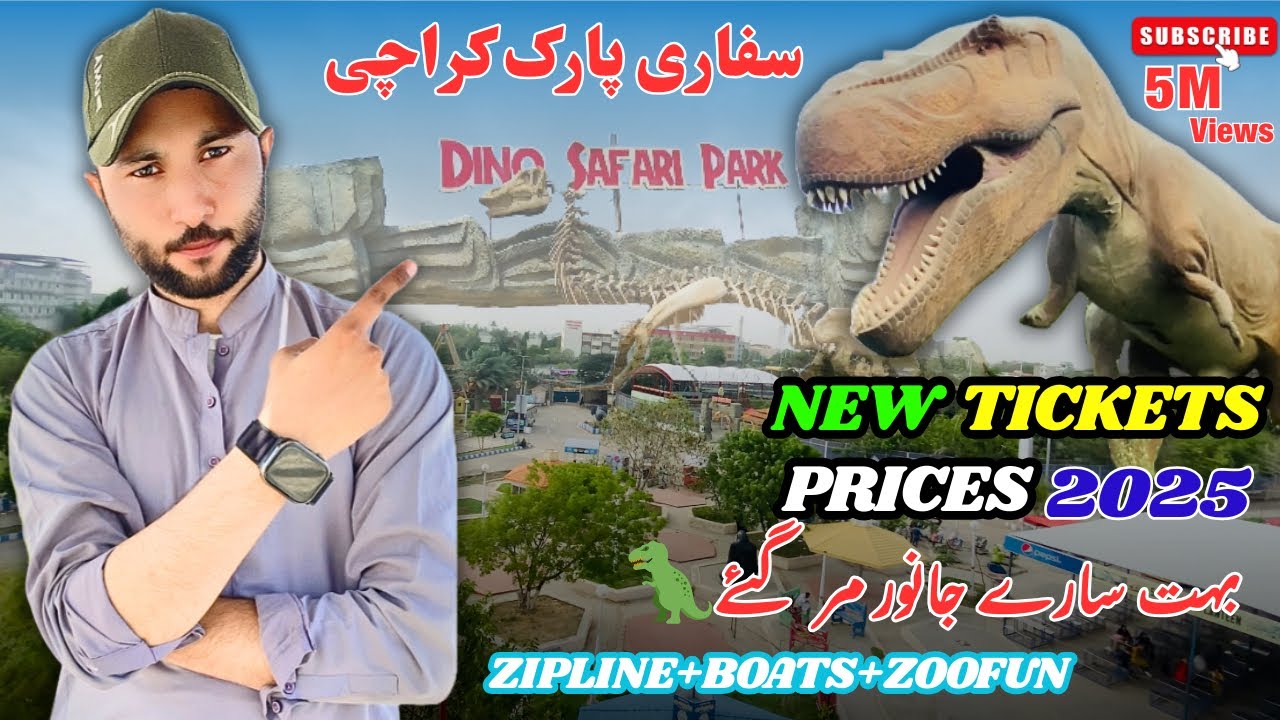 Explore Dino Safari Park Karachi | 2025 Ticket Prices | Zipline Adventure & Zoo Fun