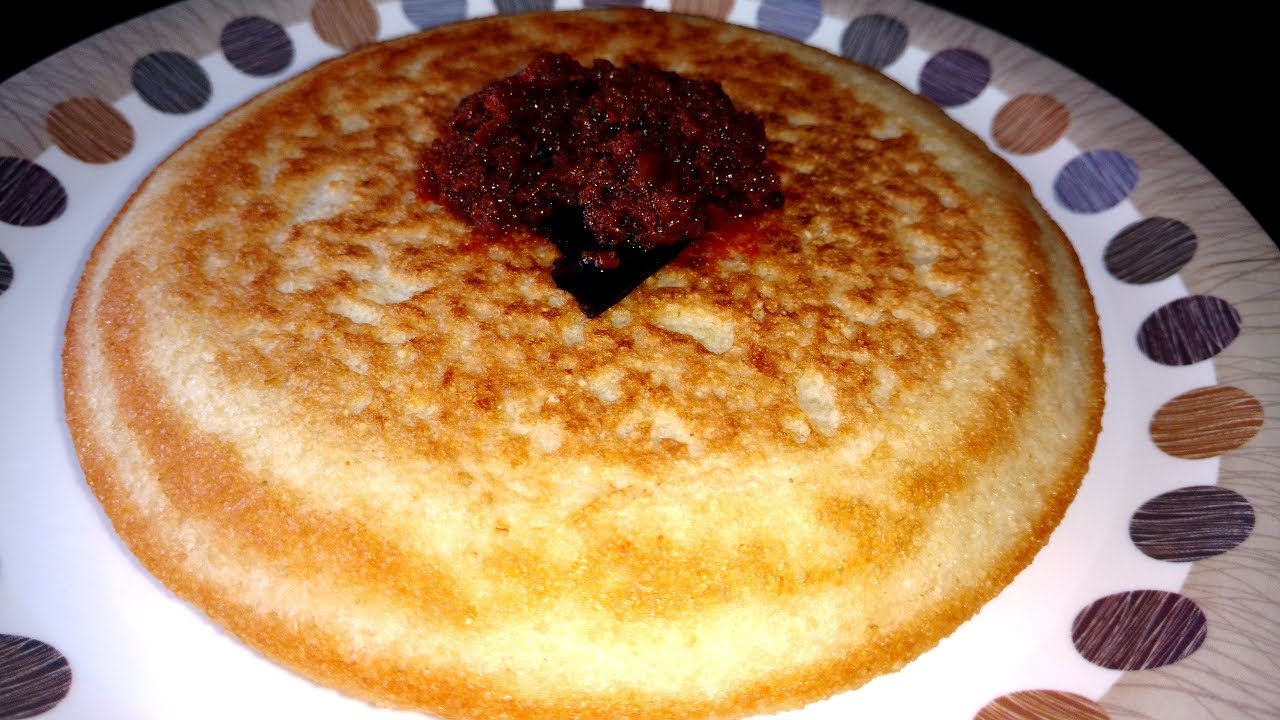Minapa Rotti with Rice Rava || Dibba Rotti Andhra Style