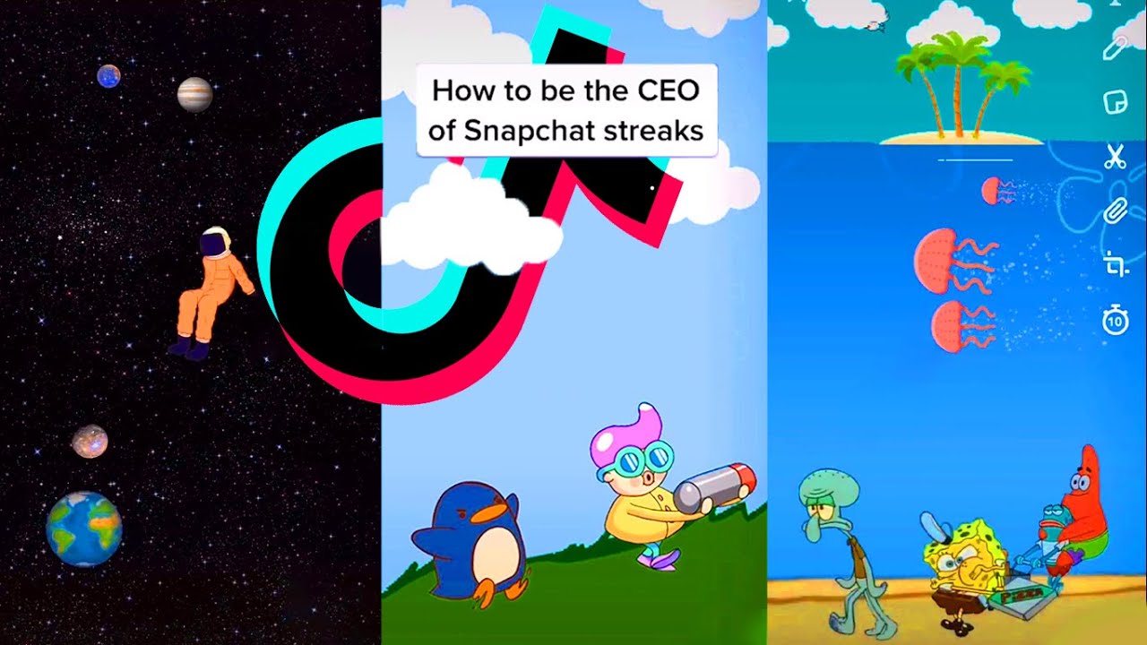 How to be the CEO of Snapchat streaks TikTok compilation