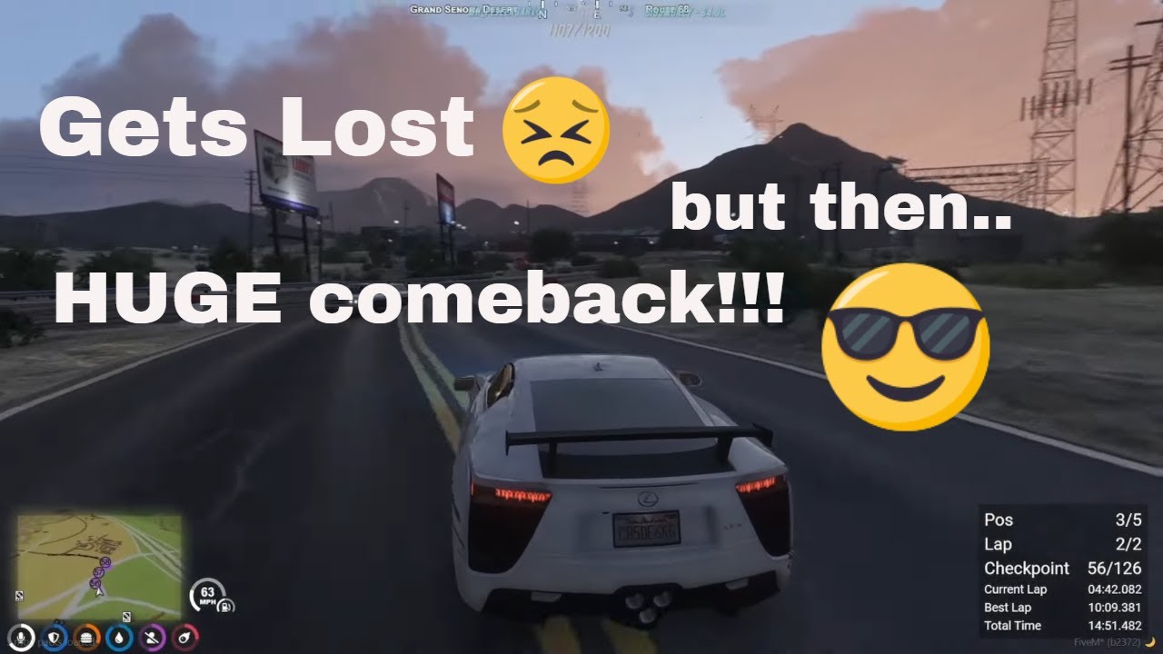 THE COMEBACK. Goofy (neutreN) has skills... PERFECT lines Lexus LFA GTA RP