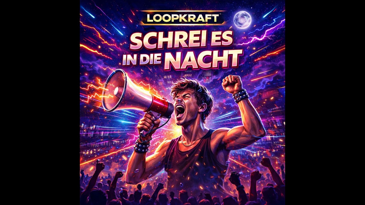 Schrei es in die Nacht  🔊 LOOPKRAFT