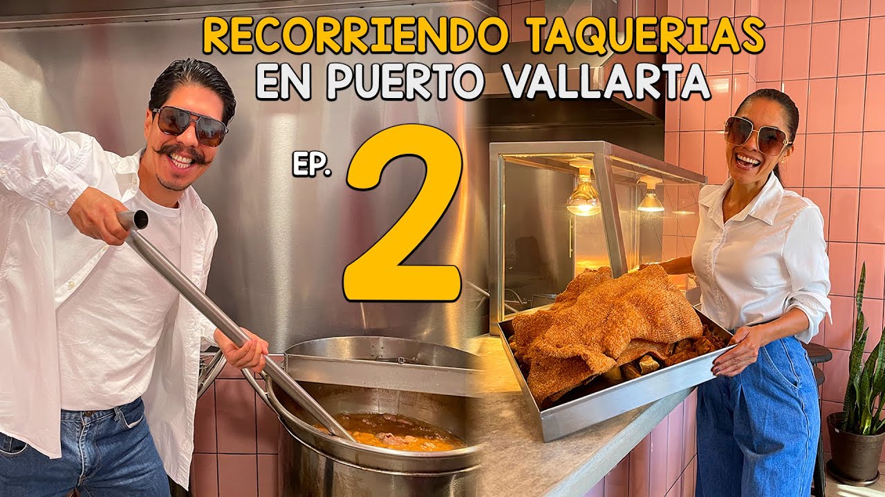 ¡PROBAMOS TACOS DE CARNITAS en la Taquería más PINK de Puerto Vallarta!EPISODIO 2