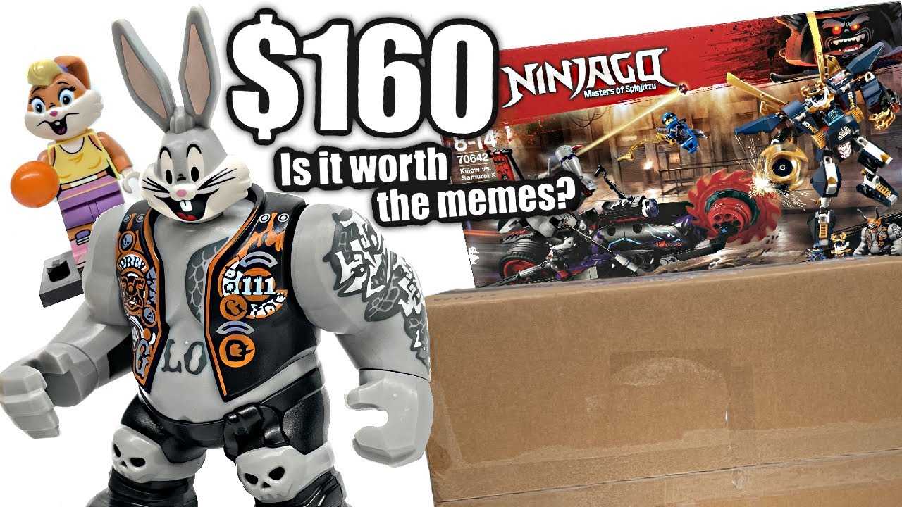 LEGO Big Chungus and buying a RARE LEGO Ninjago set for the meme