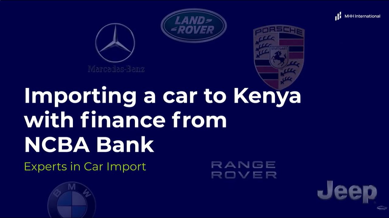 How to import a car with finance from NCBA Bank