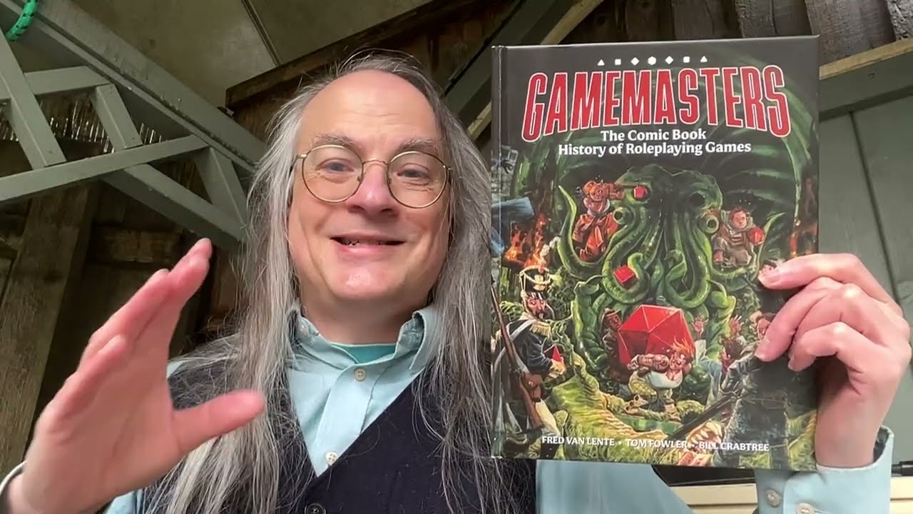 Распаковка Nook: Gamemasters – Комиксная история ролевых игр