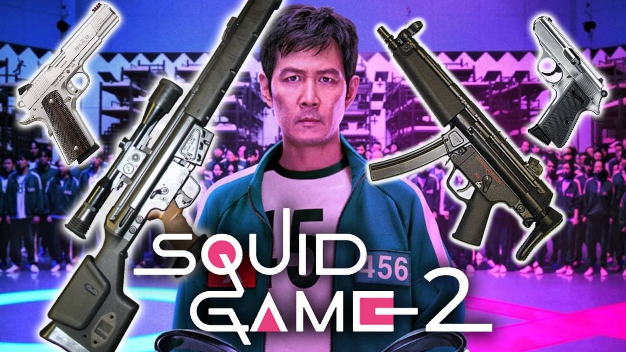 EL JUEGO DEL CALAMAR 2 🦑 Todas Las Armas Utilizadas