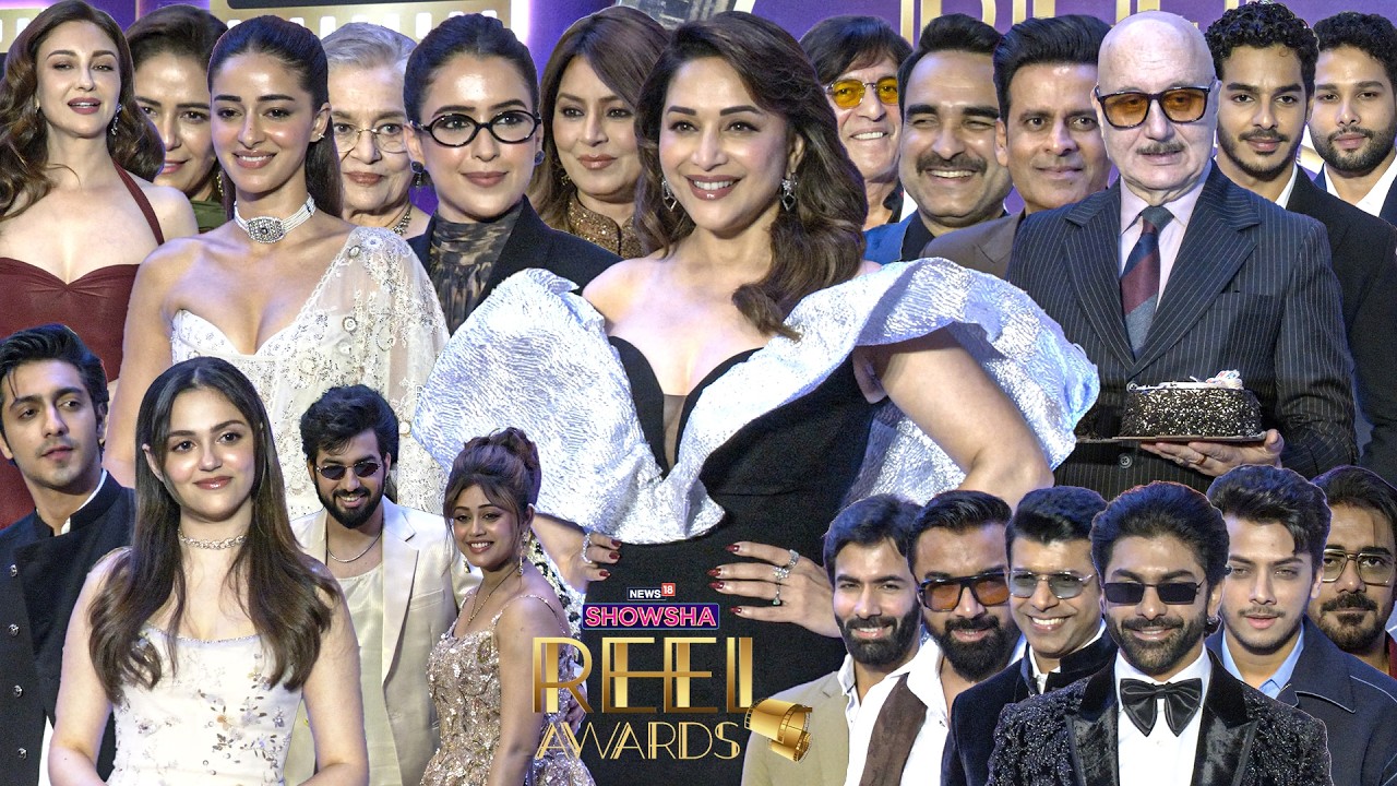 UNCUT - Showsha Reel Awards 2026 | Ananya Panday, Pankaj, Madhuri, Mahima Choudhary More