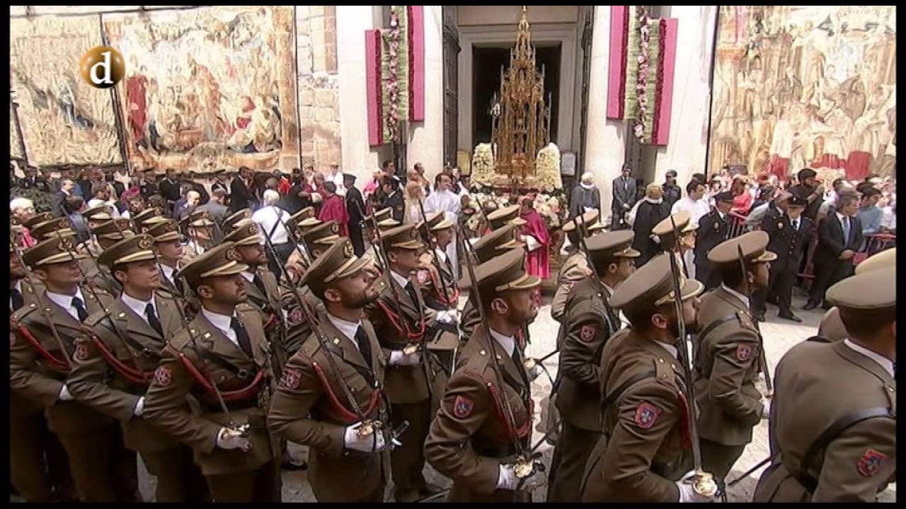 Entrada de la Custodia a la Catedral