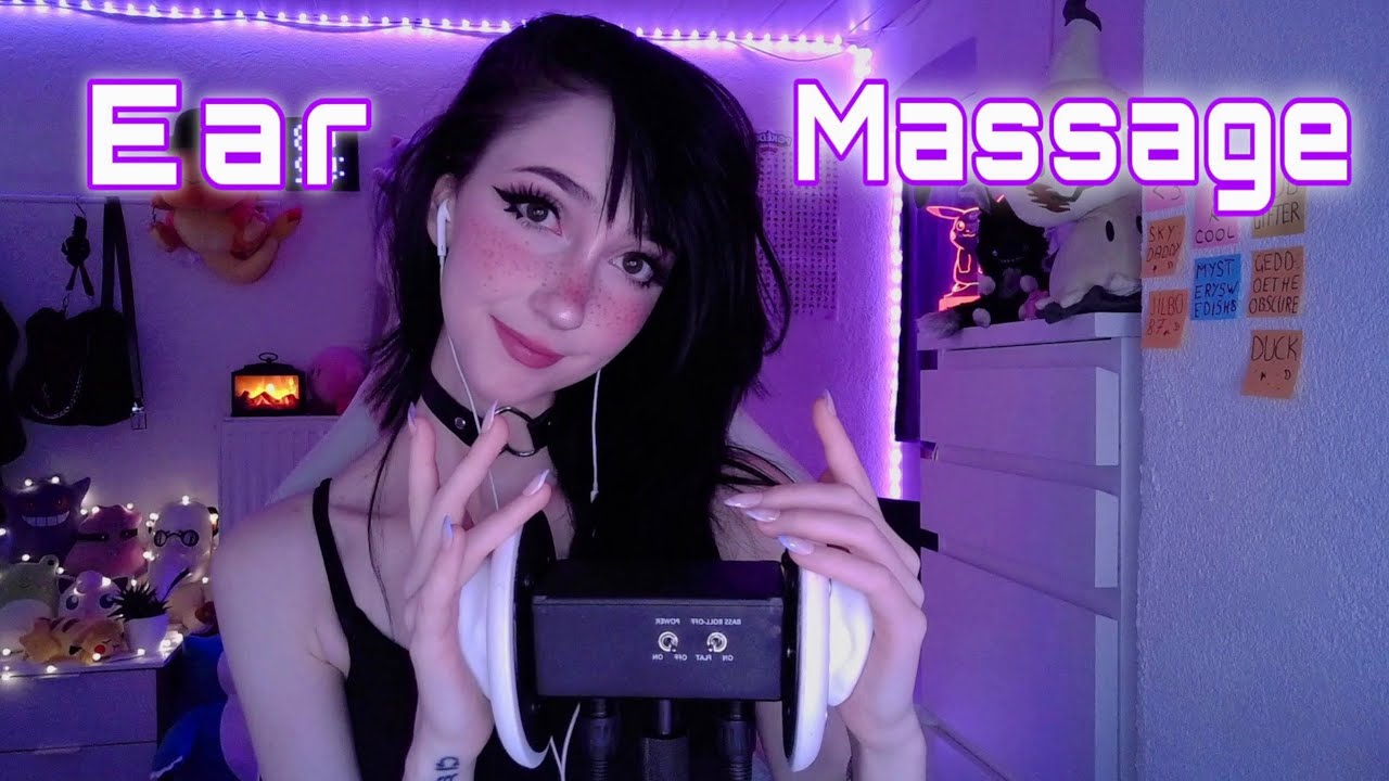 ASMR ☾ 𝒎𝒂𝒔𝒔𝒂𝒈𝒊𝒏𝒈 & 𝒄𝒍𝒆𝒂𝒏𝒊𝒏𝒈 𝒚𝒐𝒖𝒓 𝑬𝒂𝒓𝒔 [3Dio ear massage with oily hands & q-tip cleaning]