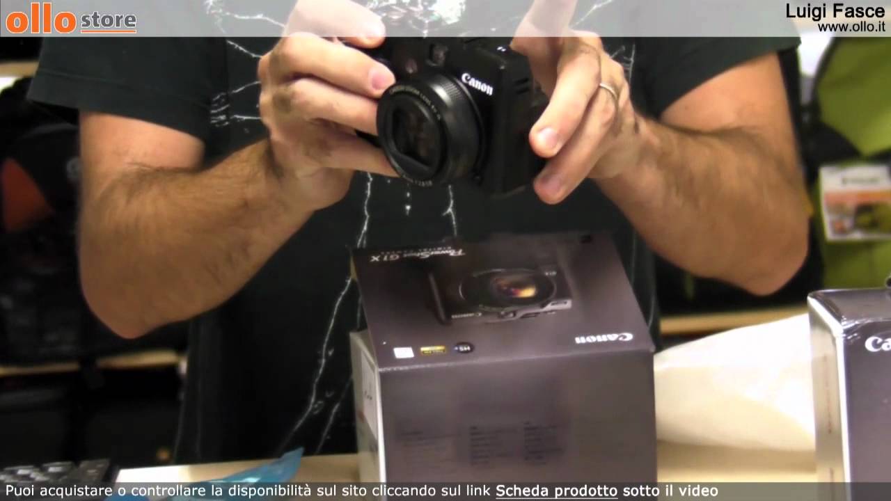 Canon PowerShot G1X  compatta con prestazioni da reflex