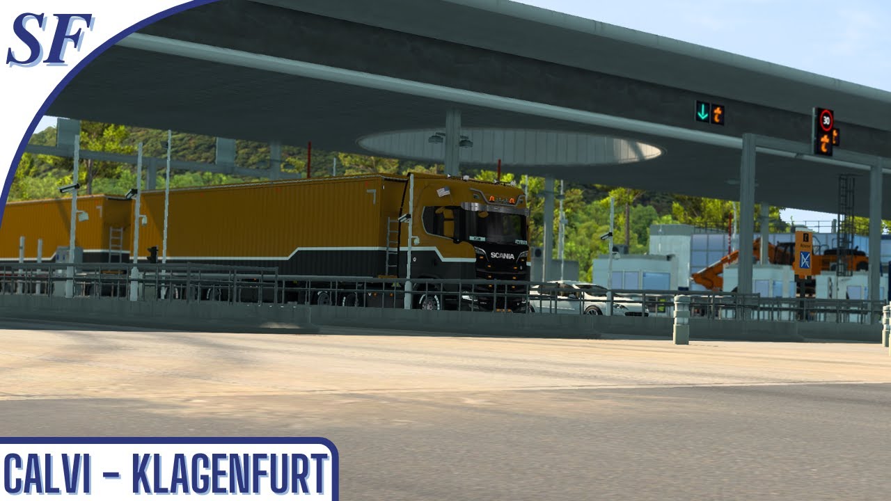 Calvi - Klagenfurt | ETS2 - Full Drive | Scania S Series