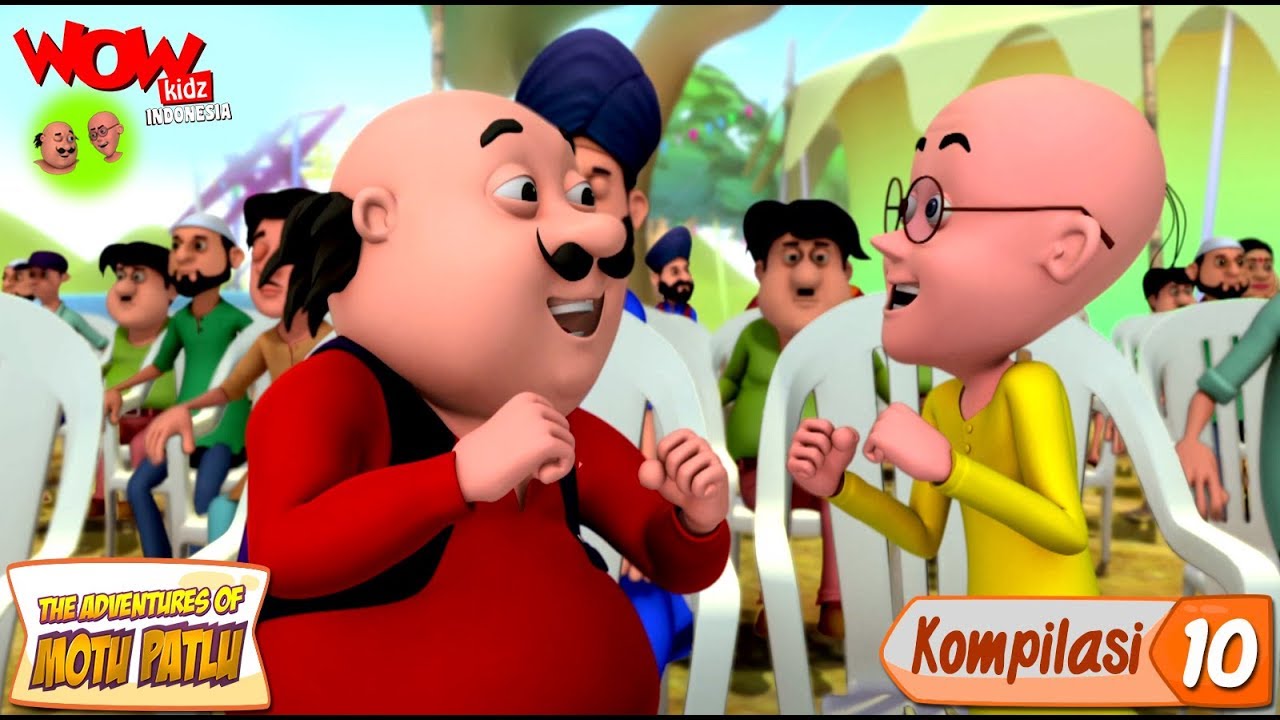 Kompilasi - 10 | Motu Patlu dalam Bahasa - Animasi 3D Kartun
