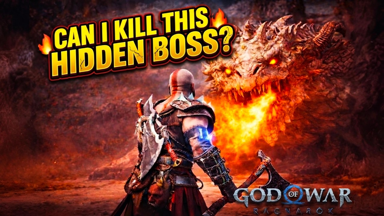 I Found a SECRET Dragon Boss in God of War Ragnarök!