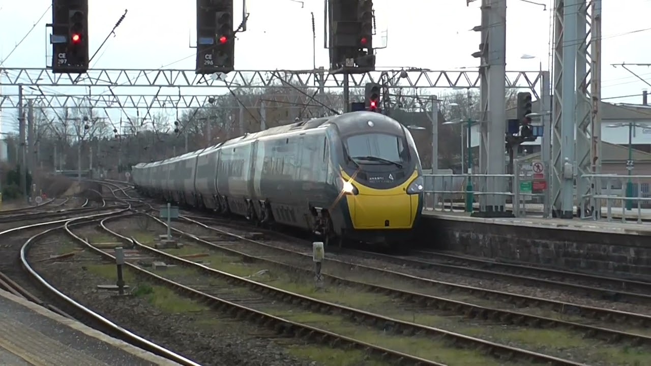 1S39 0707 Avanti 390103 Birmingham New Street to Glasgow Central