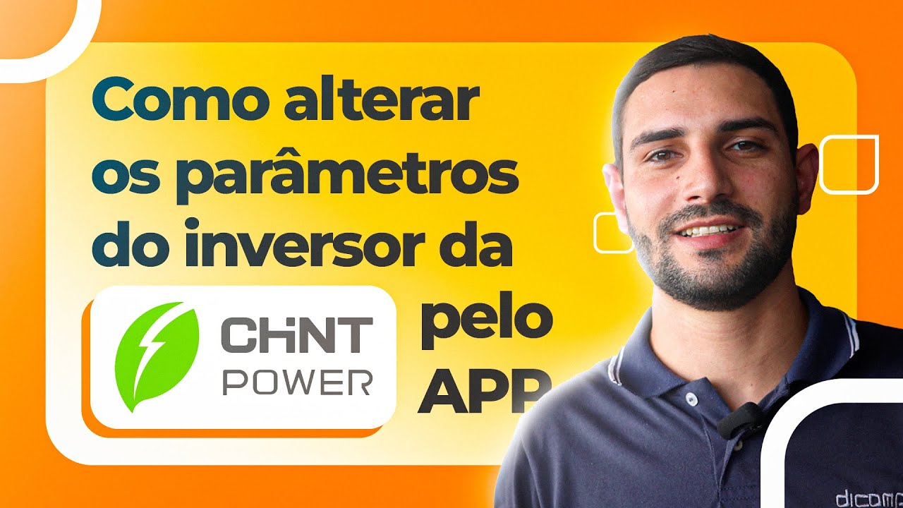 Como alterar os parâmetros de tensão do inversor da CHINT POWER pelo aplicativo