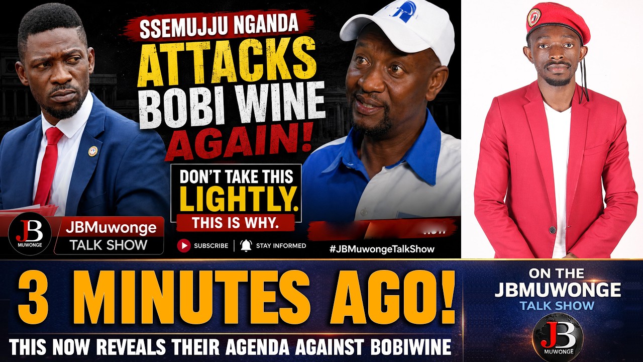 Ssemujju Ngada Attacks H.E. Bobiwine Again - His words are so Harsh and Undermining.