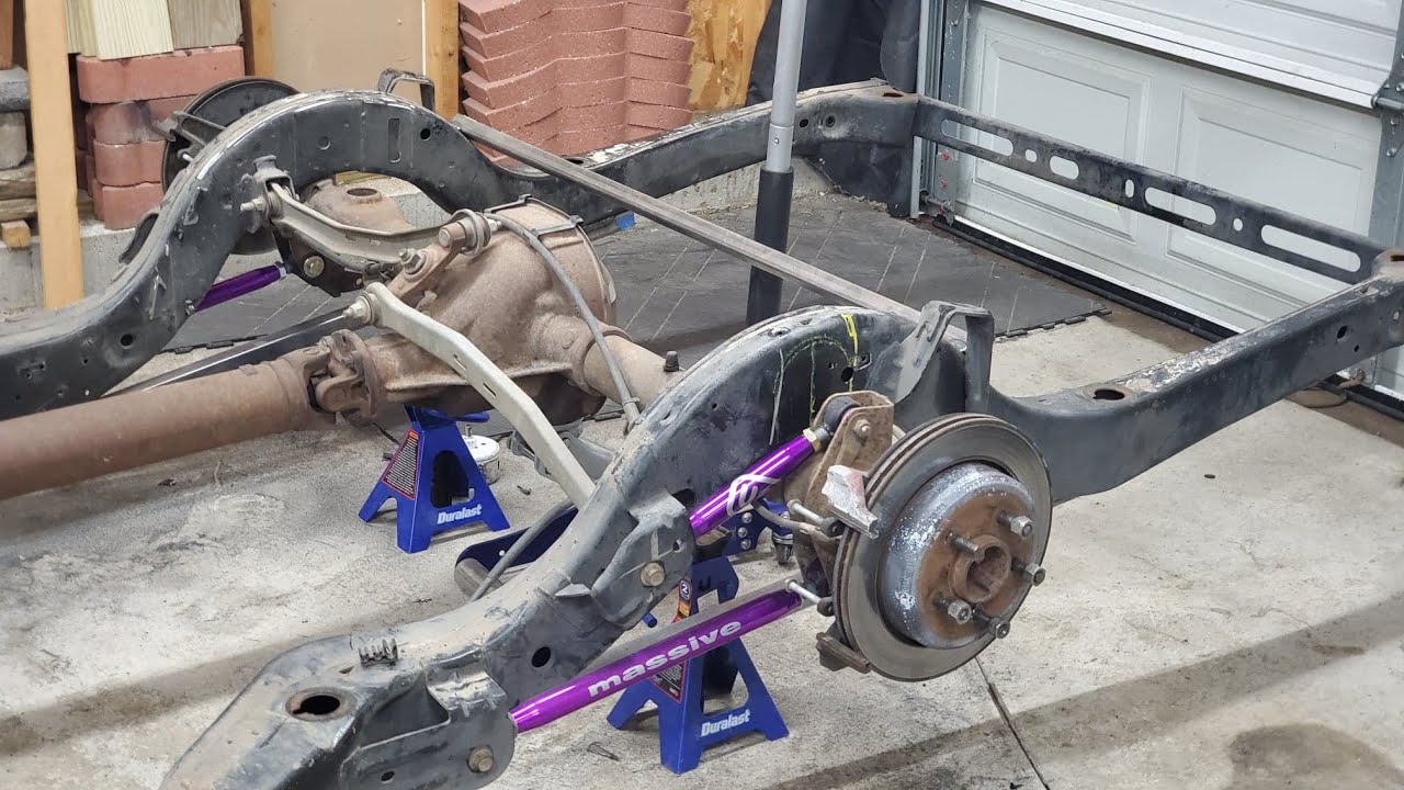 1955 Mercury Monterey - Crown Vic Frame Swap: Rear Suspension