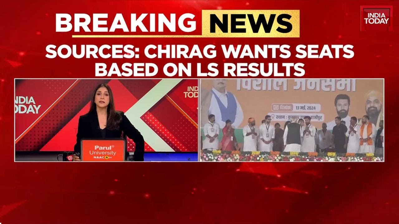 Bihar Election Twist: Chirag Paswan's Big Demand; Prashant Kishore Lurks | India Today News