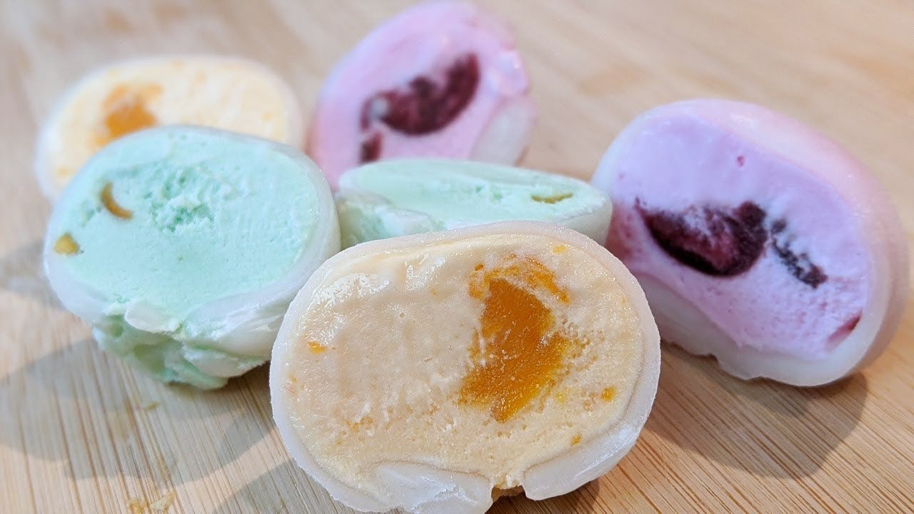 Comment faire des mochis à la crème glacée -- HOP DANS LE WOK