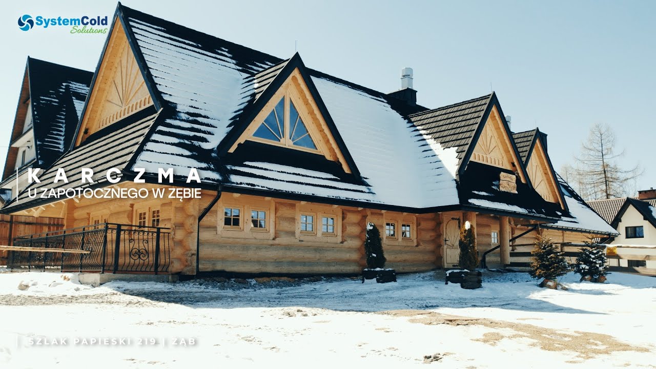 Klimatyzacji i wentylacja w góralskiej karczmie