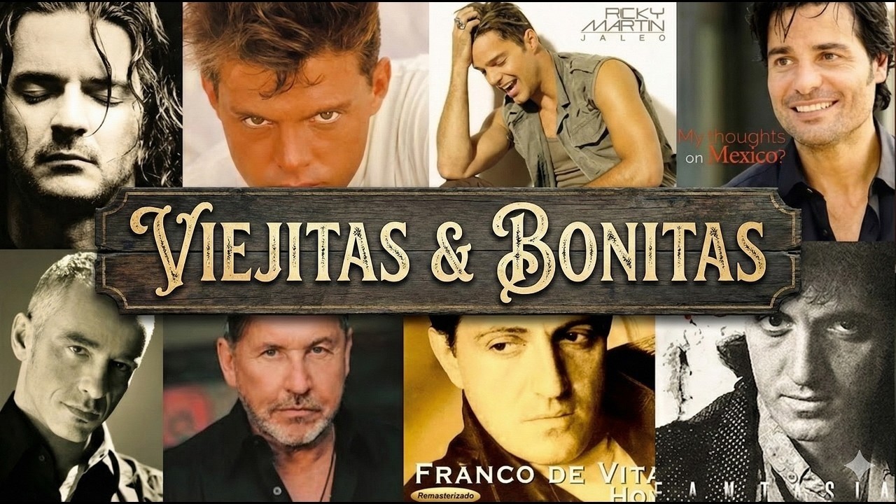 Eros Ramazzotti, Ricardo Arjona, Chayanne, Alejandro Fernandez, Juanes, Ricky Martin : 90s BALADAS
