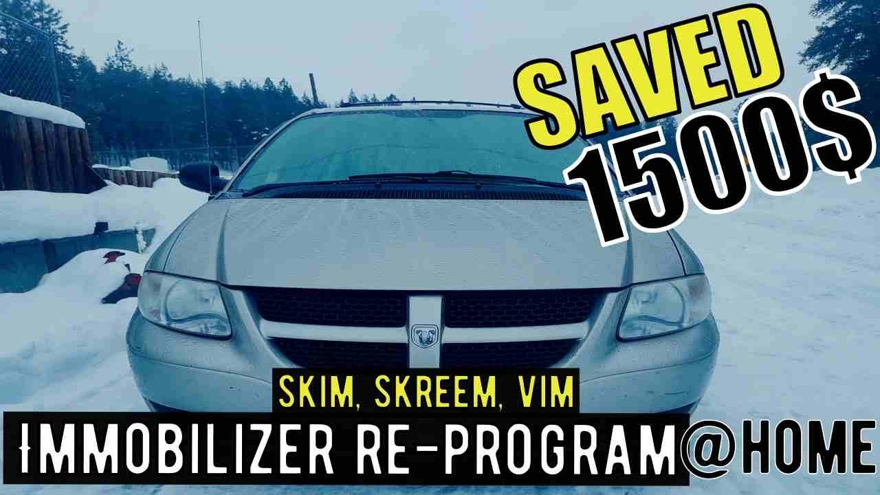 HOW  EASY TO PROGRAM USED DODGE, JEEP, CHRYSLER  IMMOBILIZER aka SKIM, SKREEM TO YOUR VEHICLE | p2