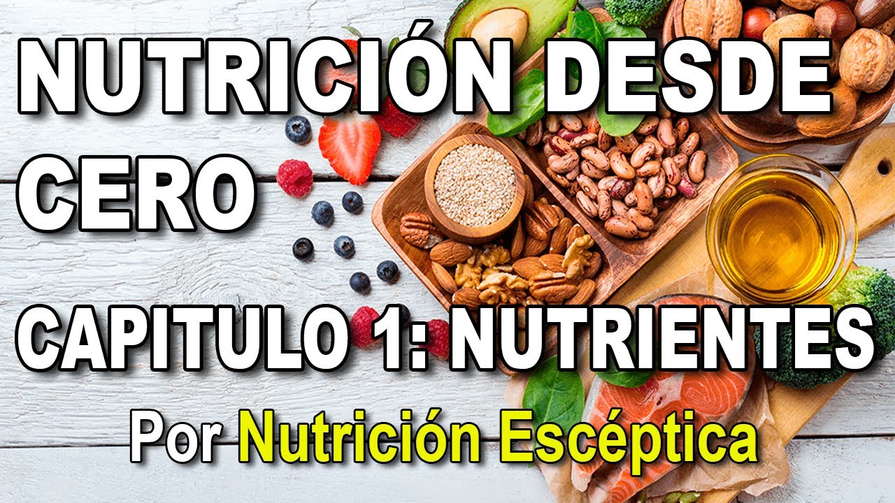 NUTRICI&Oacute;N DESDE CERO #1: Nutrientes, clasificaci&oacute;n y funci&oacute;n
