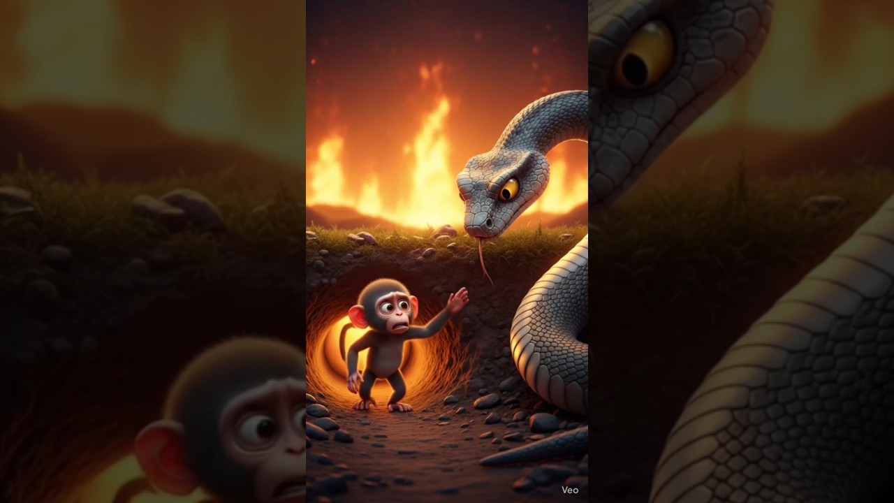 Ek Monkey Or Saaf Kahani ? Monkey Ki story? Saaf Ki Story?