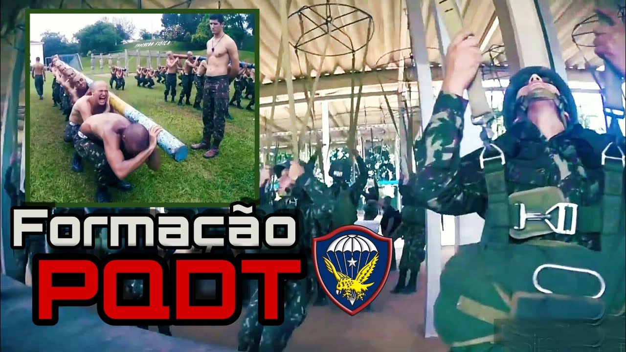 Área de estágio paraquedista  - aqui nasce os PQDT 💀🇧🇷