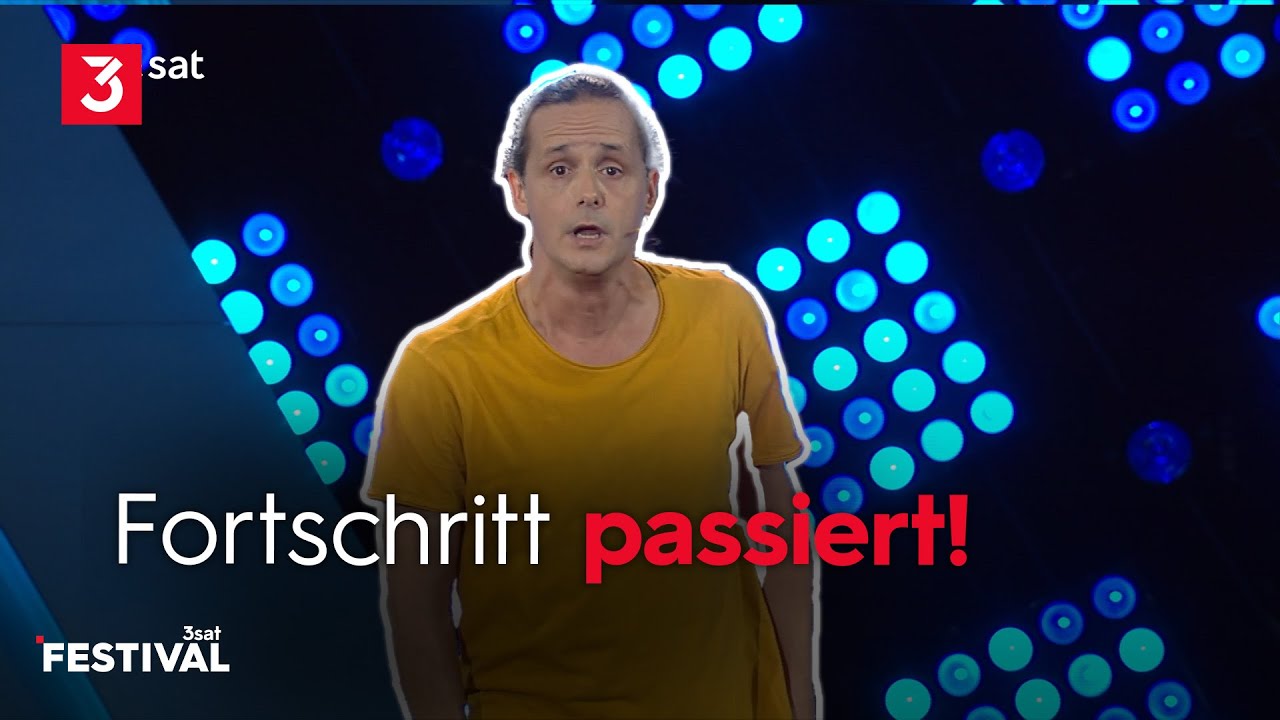 Philipp Weber über Erfindungen: Das Röntgengerät kommt aus Bayern, die AfD aus Hessen | 3satFestival