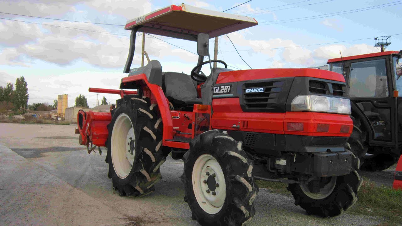 Минитрактор Kubota GL-281 c Японии без наработки по РФ