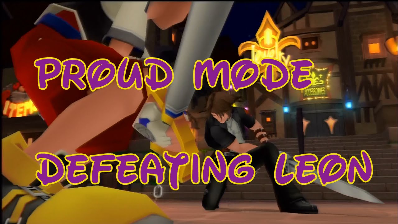 Kingdom Hearts 1.5 HD ReMix | Видео-прохождение Proud Mode 3 | Победа над Леоном и доспехами стражи!