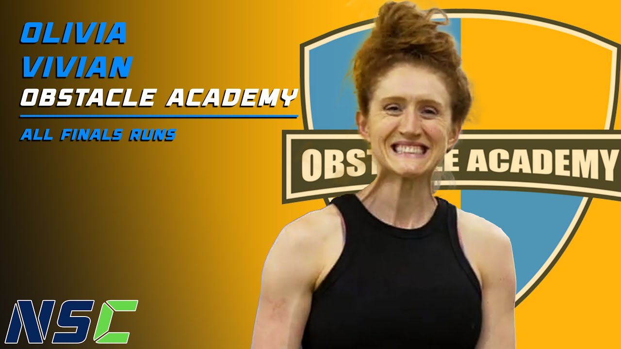 NSC 3rd Place Olivia Vivian | Every Finals Run From Obstacle Academy Qualifier | Season 2