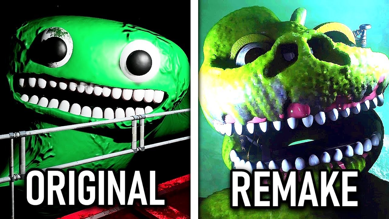 Garten of Banban: Original VS Remake - Comparison (Spite of Spirits Fanmade)