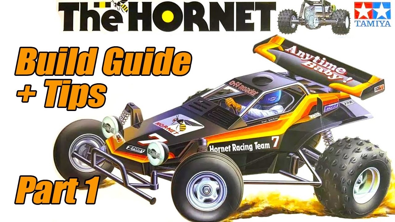 Tamiya The Hornet Build Guide + Tips Part 1 (Steps 1 to 10)