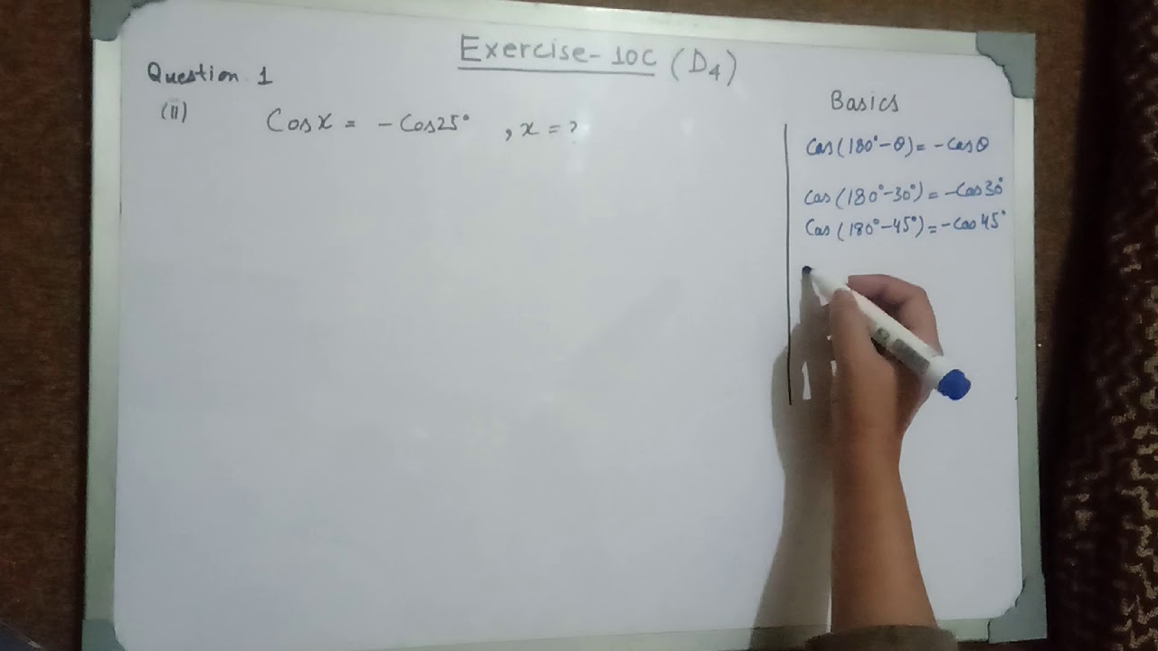Q.1(ii), Exercise-10C, O levels math D4