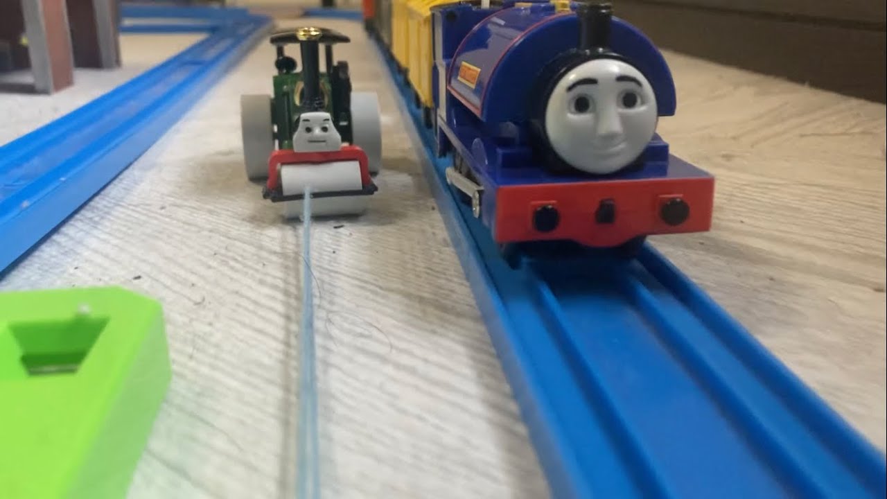プラレールトーマス スチームローラー