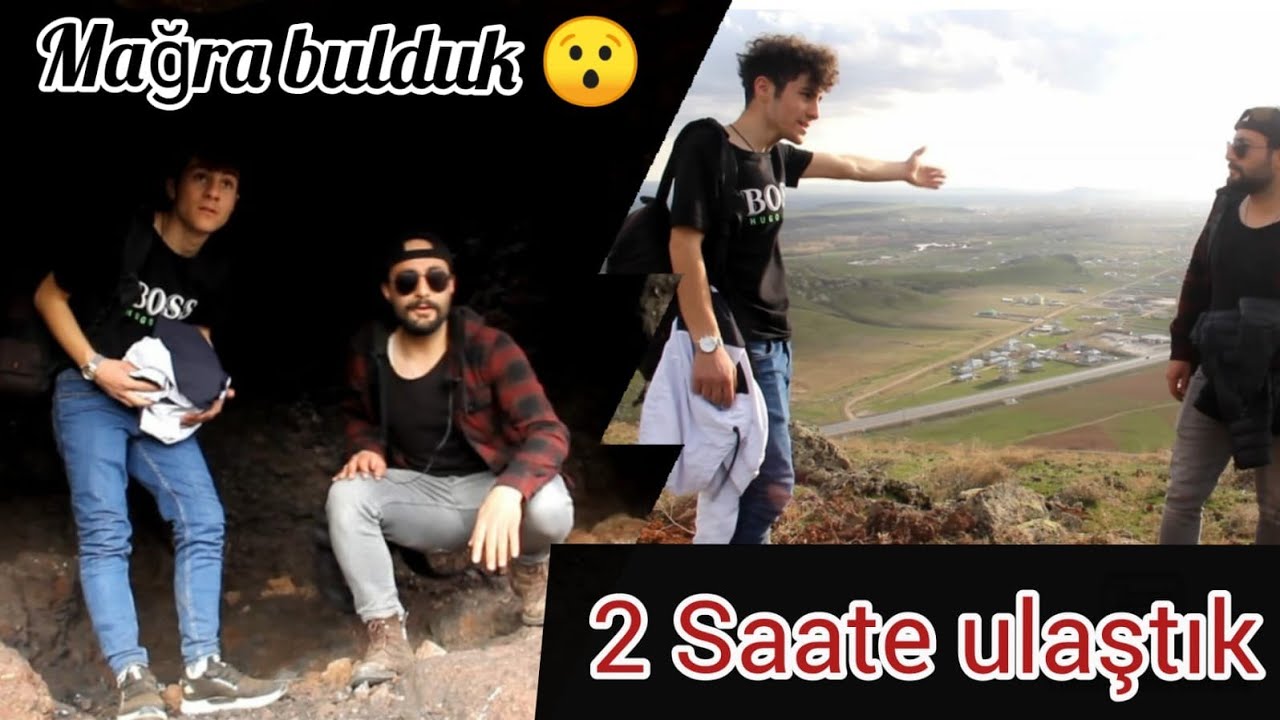Patnos'un en yüksek dağına çıktık (mağaraya girdik)