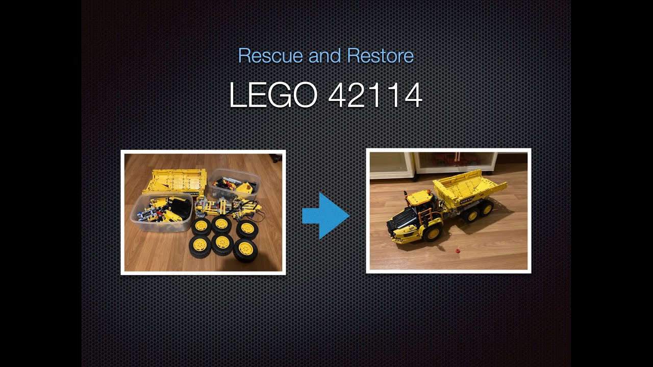 Rescue and Restore: LEGO Technic 42114 Volvo A60H Hauler