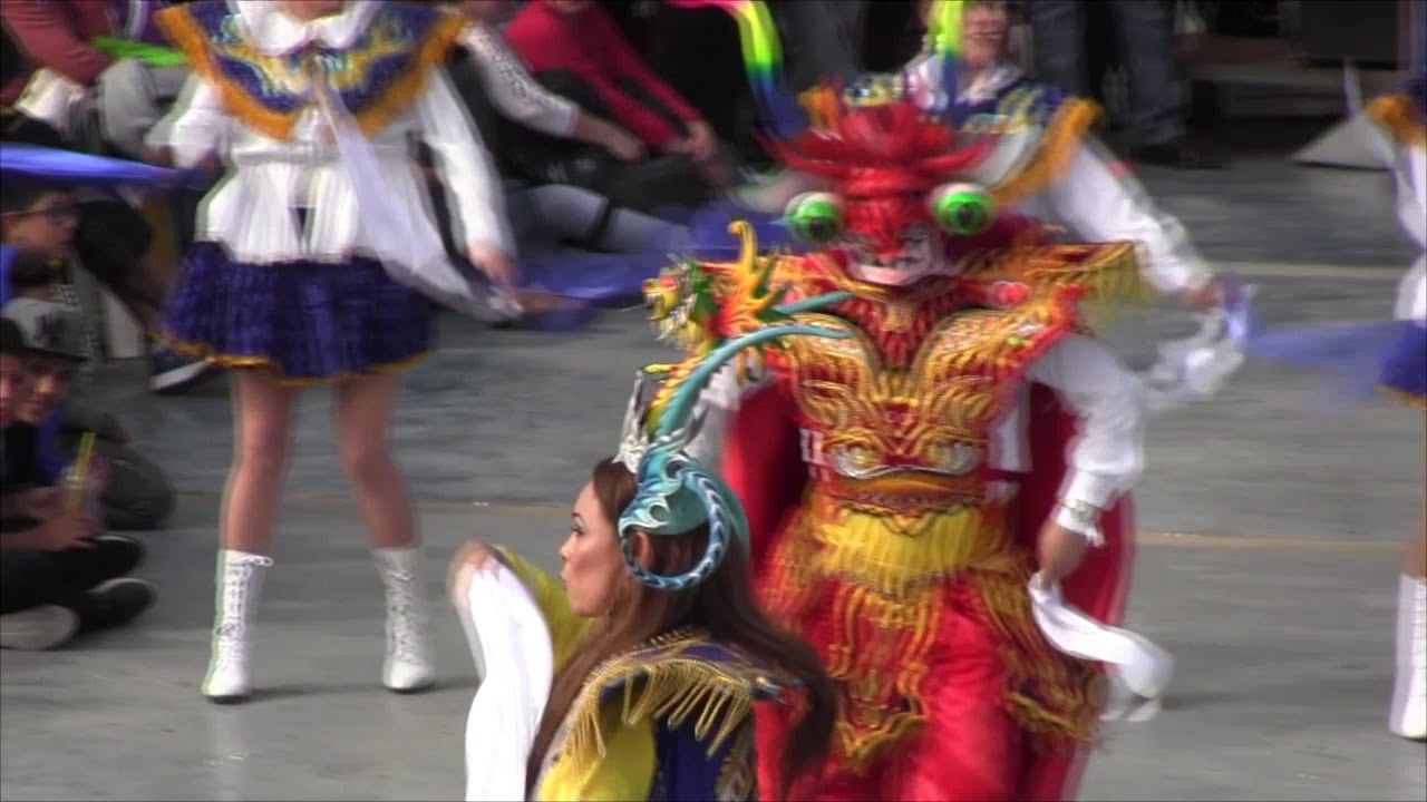 La Diablada 2018 Concurso de danzas PP.FF. Colegio Salesiano