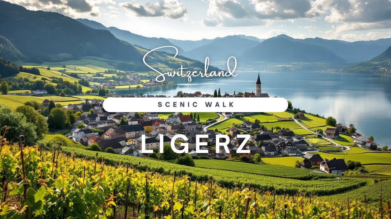 #61 ШВЕЙЦАРИЯ 🇨🇭 I Лигерц: живописная швейцарская деревня, которую вы не захотите пропустить!